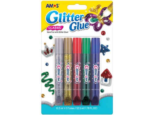 Amos Glitterlim Blister Classic 10,5ml x 5