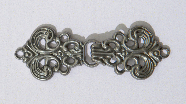 Hekter - Sølvfarget - 58 mm par