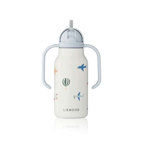 Liewood | Kimmie Bottle 250 ml - Aviator/Ecru - Image 2