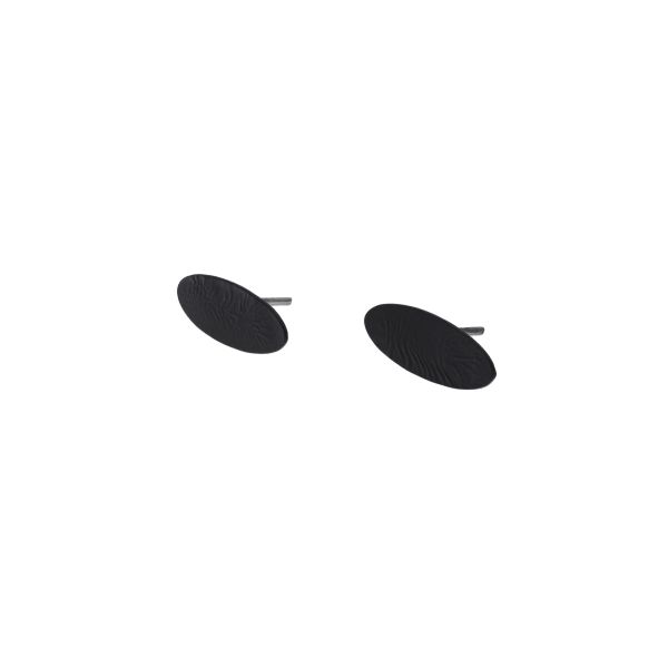 Earrings - Baguetts Black