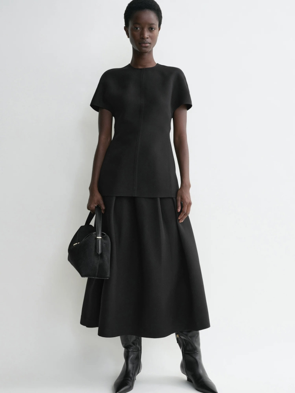 Cap-Sleeve Top - Image 1
