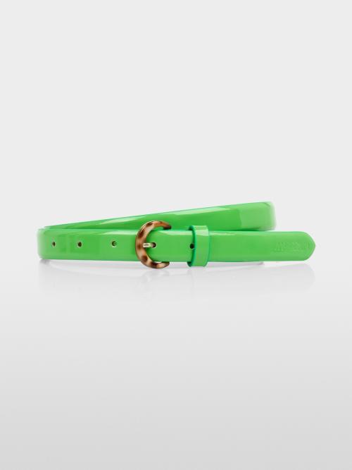 Slim Green Patent Hip Belt  YS G1.02 L25  |  Slim Green Patent Hip Belt  YS G1.02 L25  fra MarcCain