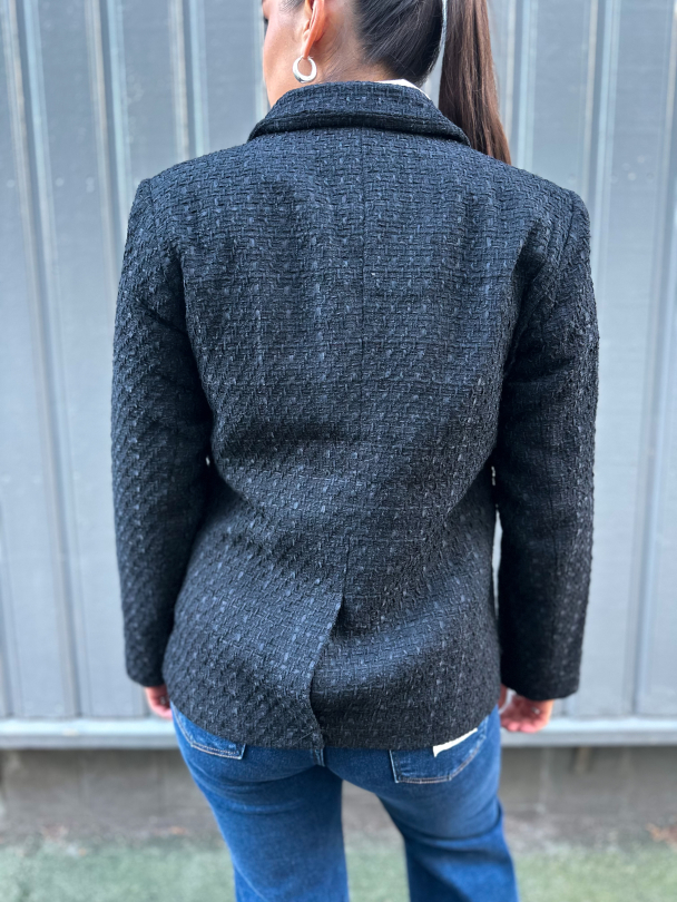 Malea Blazer - Black - Image 2