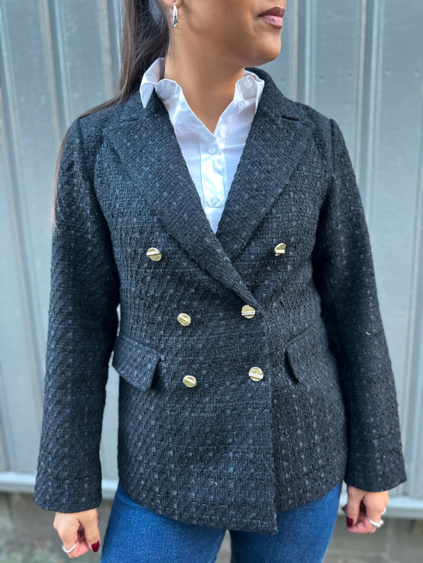 Malea Blazer - Black - Image 1