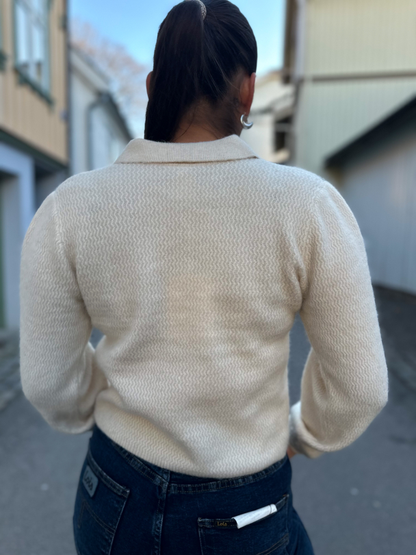 Maffy Knit Cardigan - Birch - Image 2
