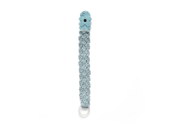 Heklet smokkelenke - Powder Blue