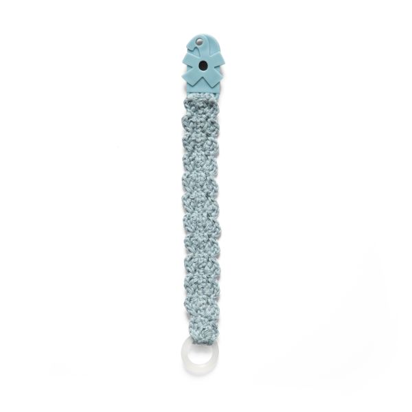 Heklet smokkelenke - Powder Blue