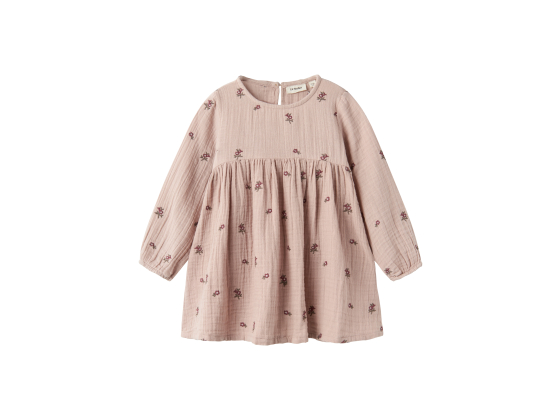 Tamina Loose Dress, Shadow Gray - Lil' Atelier