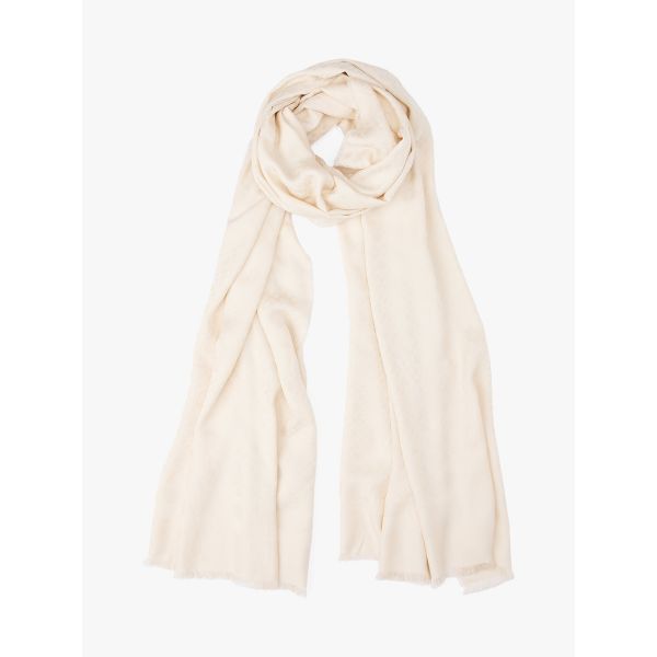 ELEVATED CHIC JACQUARD SCARF - Sugarcane