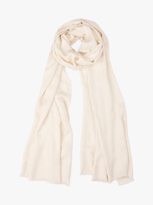 ELEVATED CHIC JACQUARD SCARF - Sugarcane