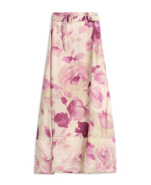 Organza Maxi Skirt - Rose Field 