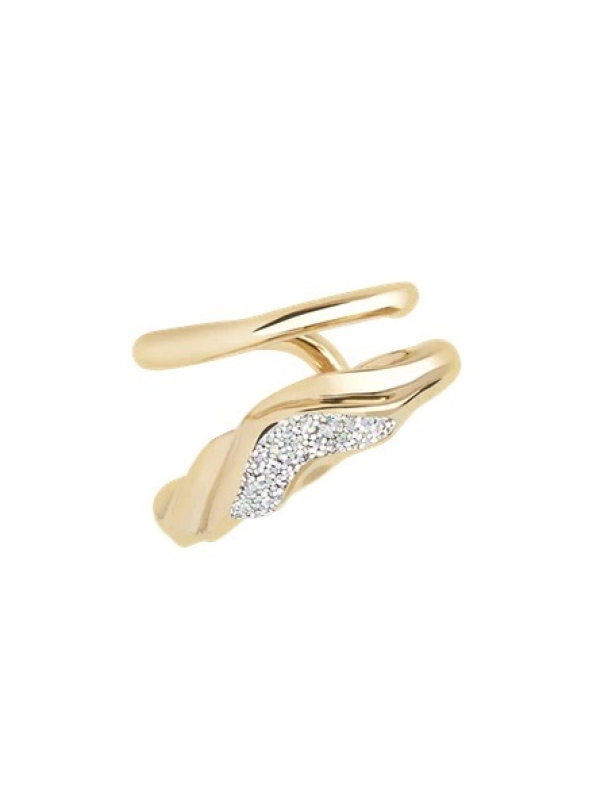 Rai Opal Glitter Earcuff Right