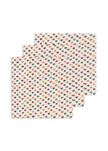 Konges Sløjd | Muslin Cloths 3-pk - Coeur Coloré