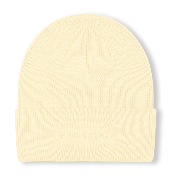 MATBOJE Beanie - Double Cream