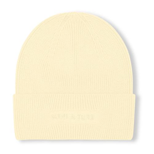 MINI A TURE | MATBOJE Beanie - Double Cream