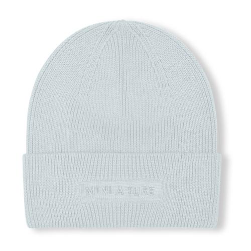 MINI A TURE | MATBOJE Beanie - Blue Metal