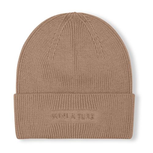 MINI A TURE | MATBOJE Beanie - Beaver Brown