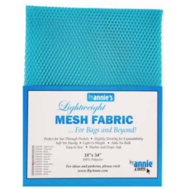 By Annie Mech 18"x 54"- Parrot blue