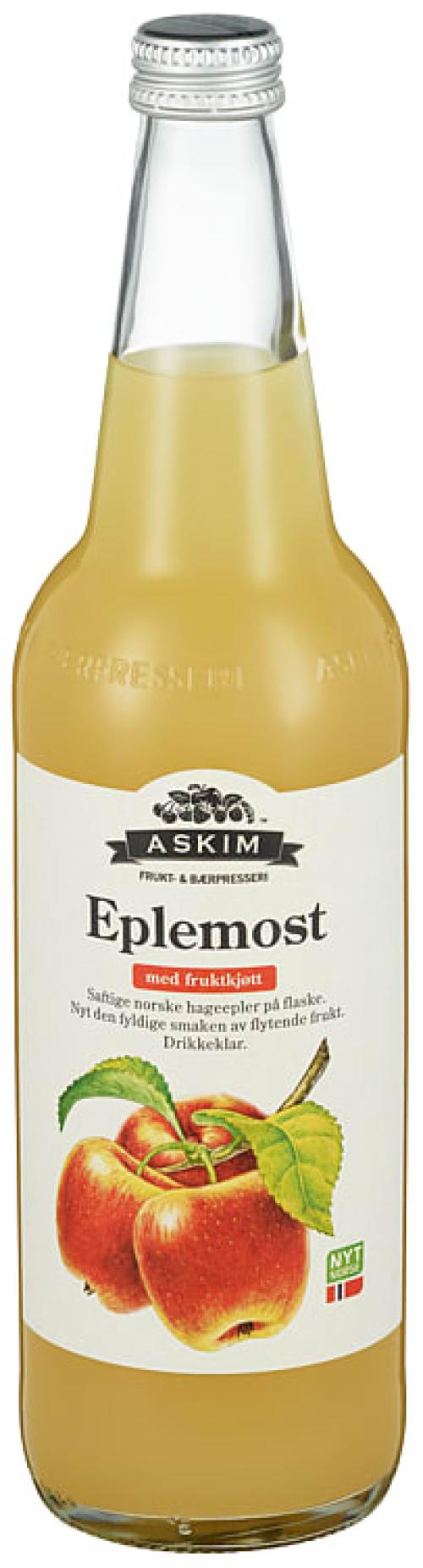 Eplemost m/Fruktkjøtt 0,7L Askim