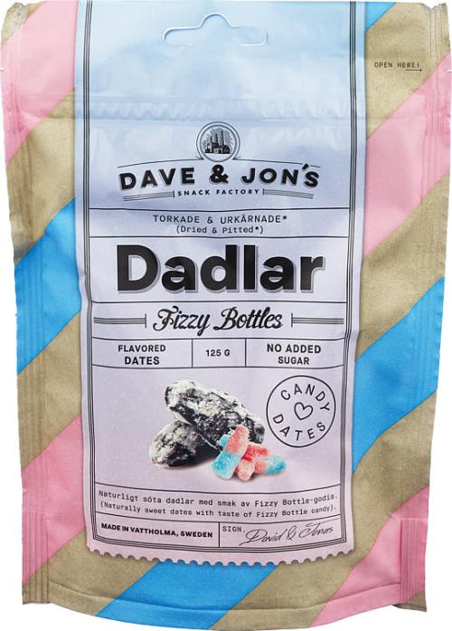 Dave&Jon's Dadler Fizzy Bottles 125g