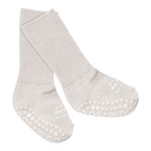 GOBABYGO | Non-Slip Socks Bamboo - Ivory Glitter