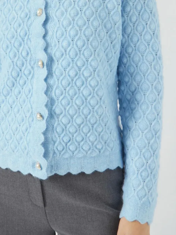 Y.A.S Bubble Knit Cardigan - Image 4