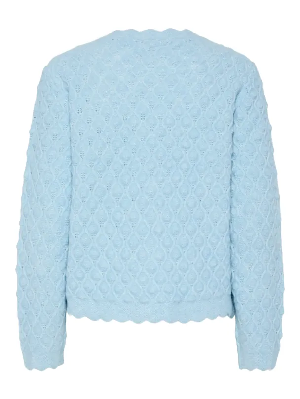 Y.A.S Bubble Knit Cardigan - Image 5