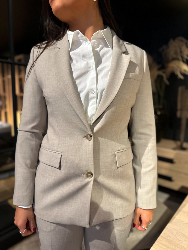 Rita Classic Blazer - Island Fossil  - Image 1