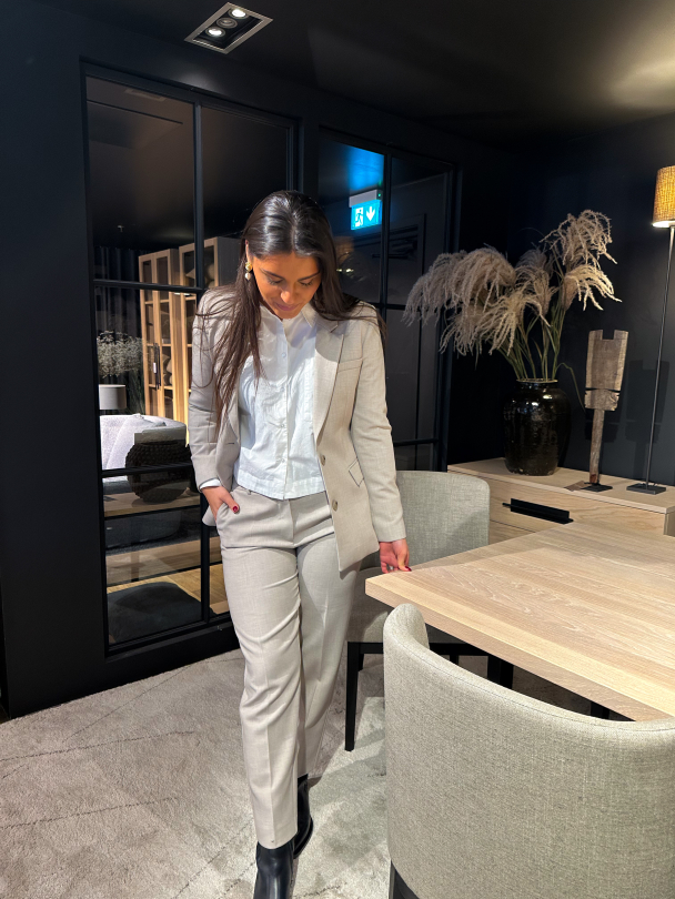 Rita Classic Blazer - Island Fossil  - Image 6