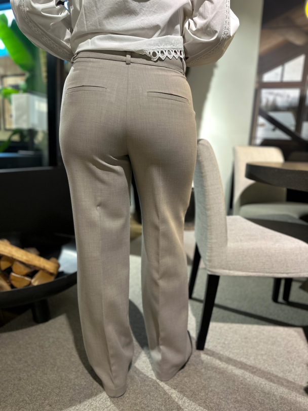 Rita Wide Pant - Island Fossil  - Image 2