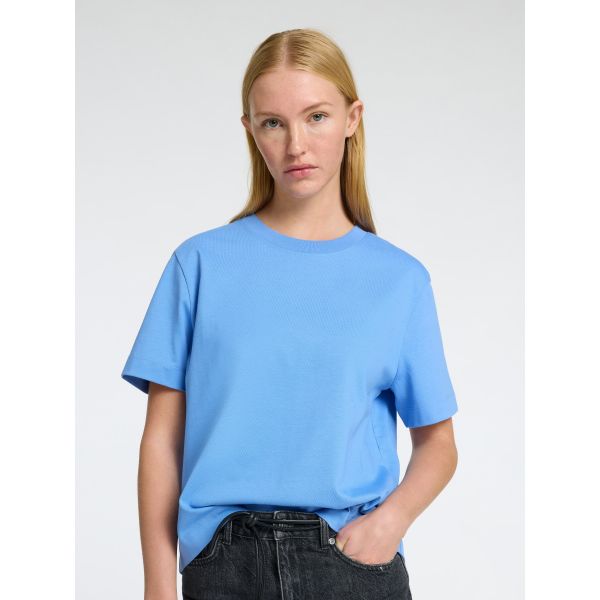 Essential Boxy Tee Blue