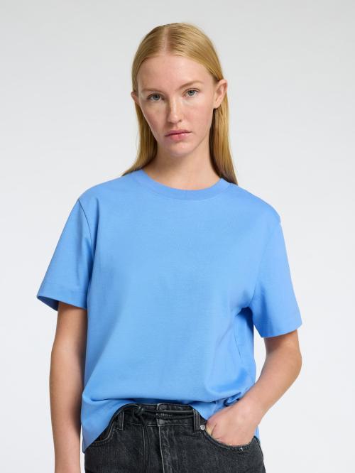 Essential Boxy Tee Blue