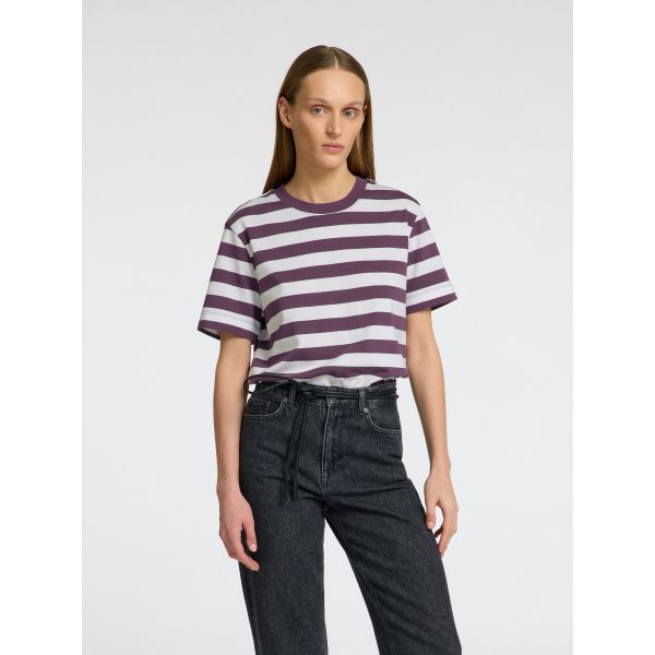 Essential Boxy Tee Stripe