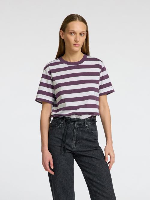 Essential Boxy Tee Stripe