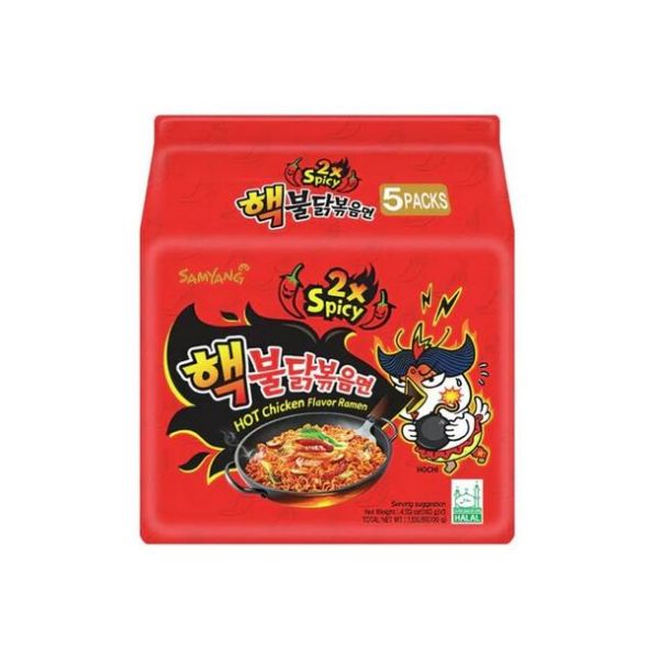  Samyang Super Hot Chicken 140 g x 5 pk