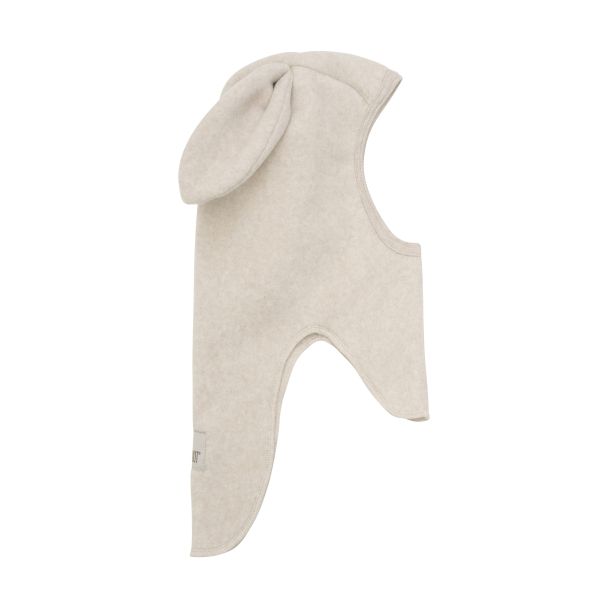 HUTTEliHUT | Balaclava Ears Cotton Fleece - Camel Melange - Image 2