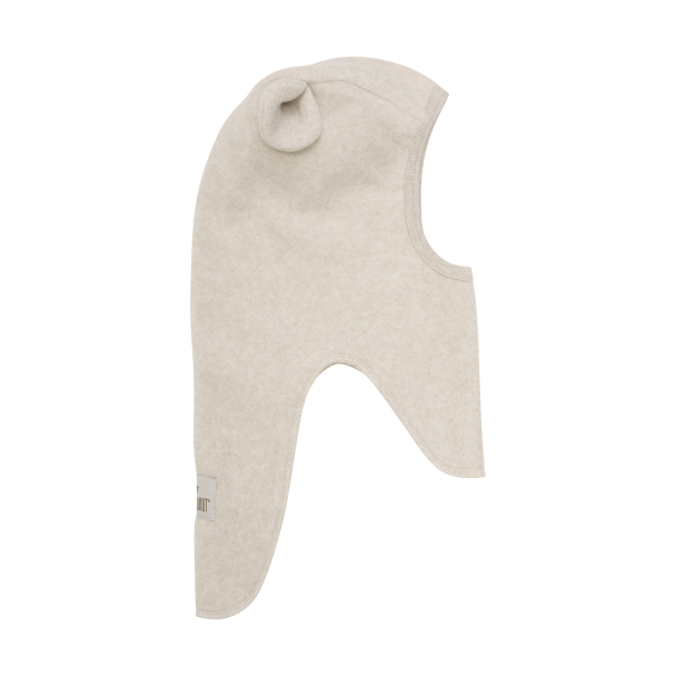 HUTTEliHUT | Balaclava Ears Cotton Fleece - Camel Melange - Image 2