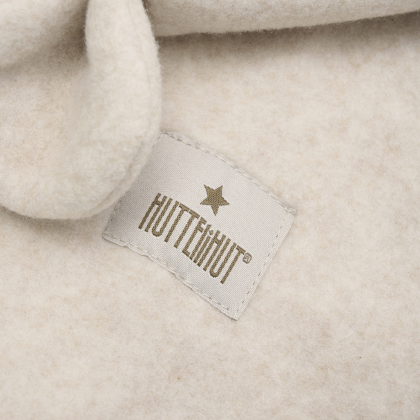 HUTTEliHUT | Balaclava Ears Cotton Fleece - Camel Melange - Image 3