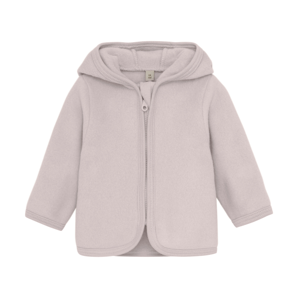 Jacket Ears Cotton Fleece - Cloud Gray - Image 1