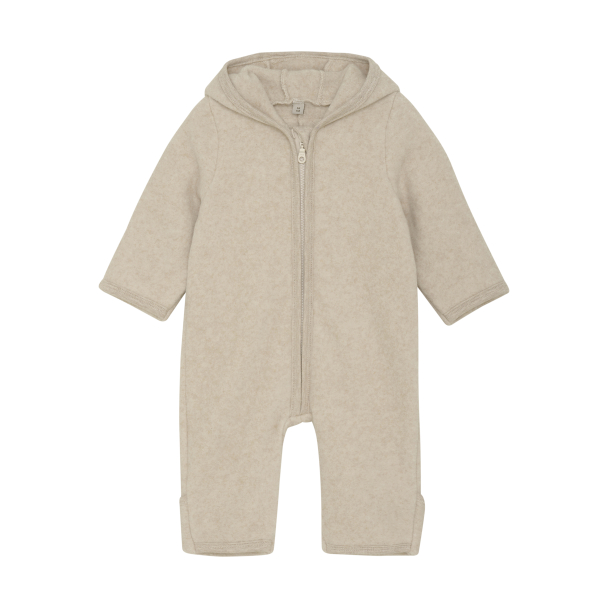 Heldress Ears Cotton Fleece - Camel Melange - Image 1