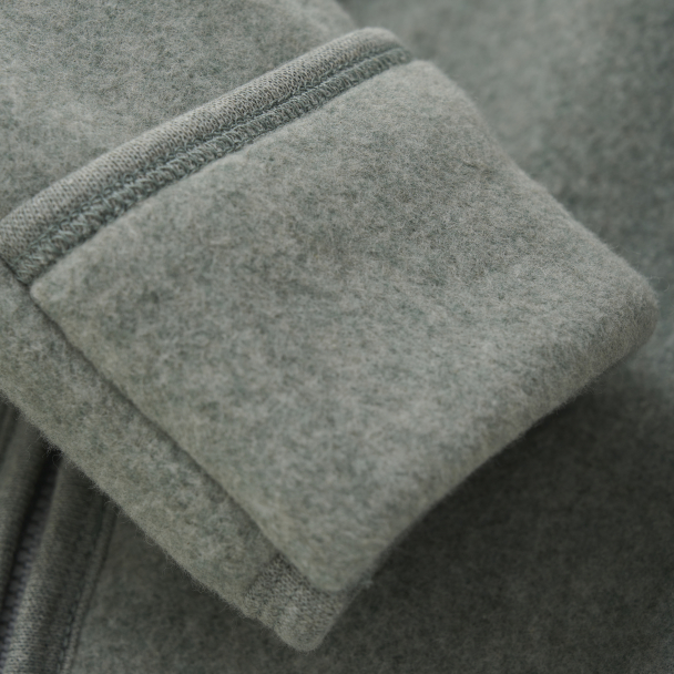 Heldress Ears Cotton Fleece - Lily Pad Melange - Image 3