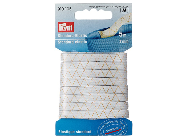 Elastikk - 7 mm - 5 meter ( buksestrikk) - Image 2