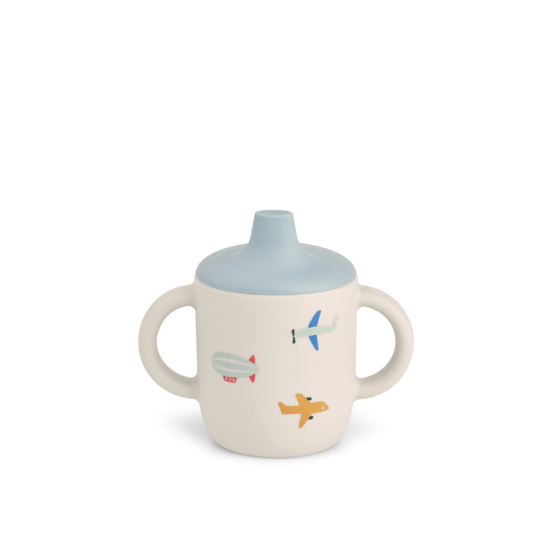 Liewood | Neil Sippy Cup - Aviator/Ecru - Image 1
