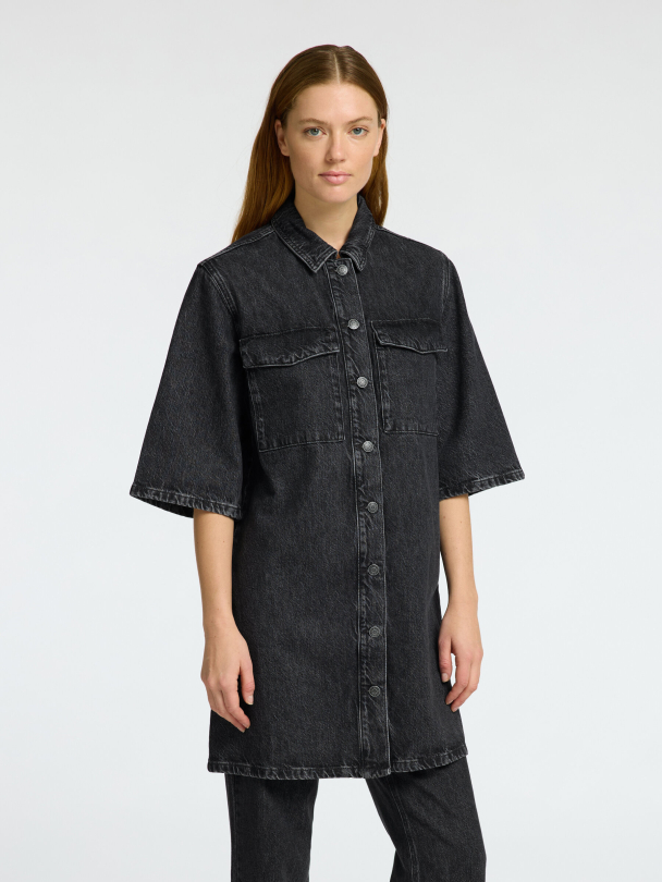 SELECTED FEMME Harper Denim Dress - Image 3