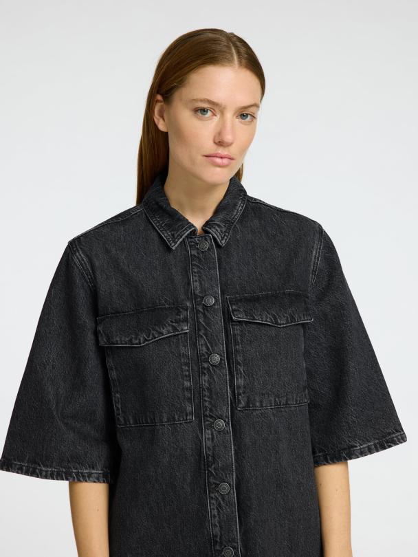 SELECTED FEMME Harper Denim Dress - Image 4