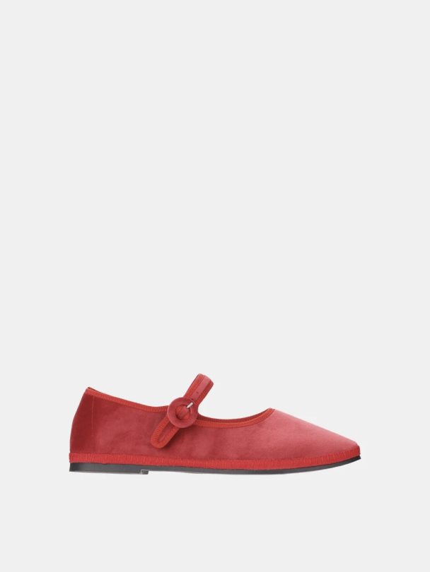 Mary Jane Flats Velluto - Image 1