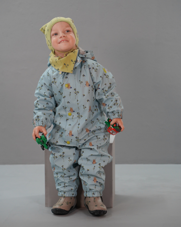 Kattnakken | Babyregndress Dugg - Bris - Image 5