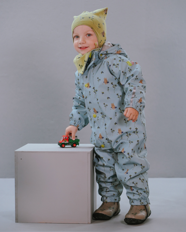 Kattnakken | Babyregndress Dugg - Bris - Image 6