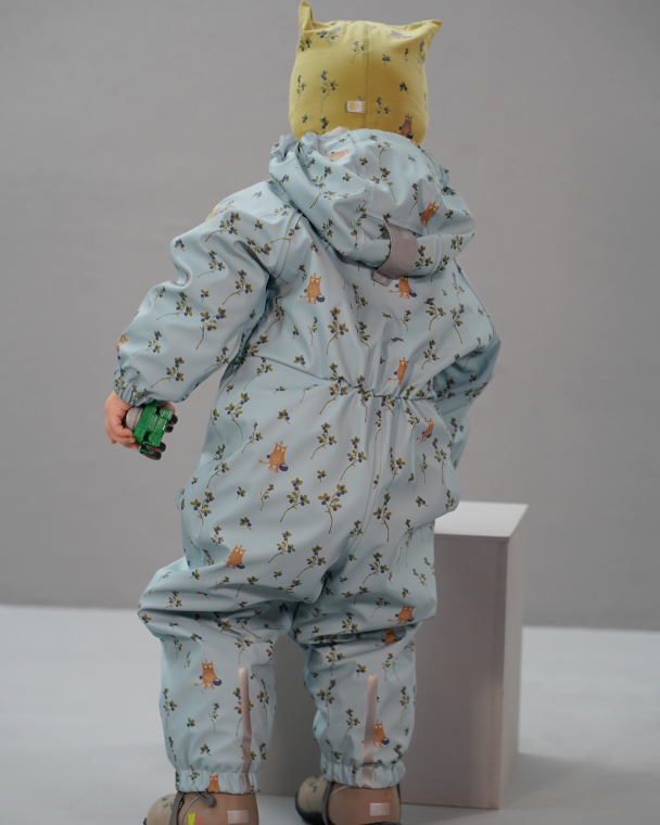 Kattnakken | Babyregndress Dugg - Bris - Image 7