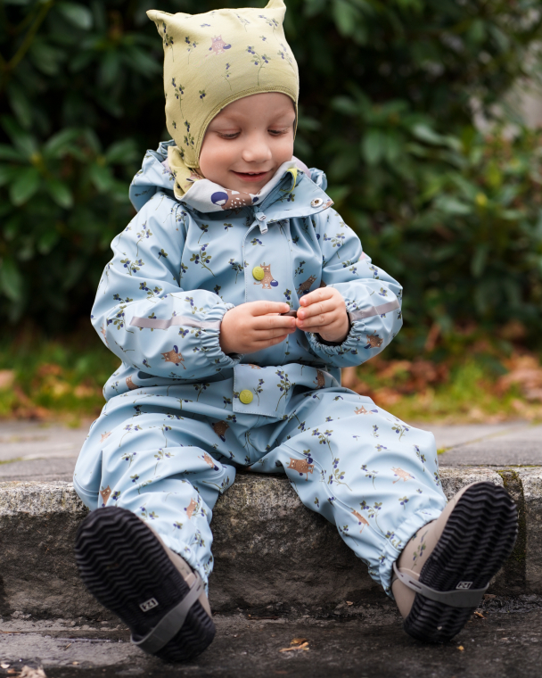 Kattnakken | Babyregndress Dugg - Bris - Image 12